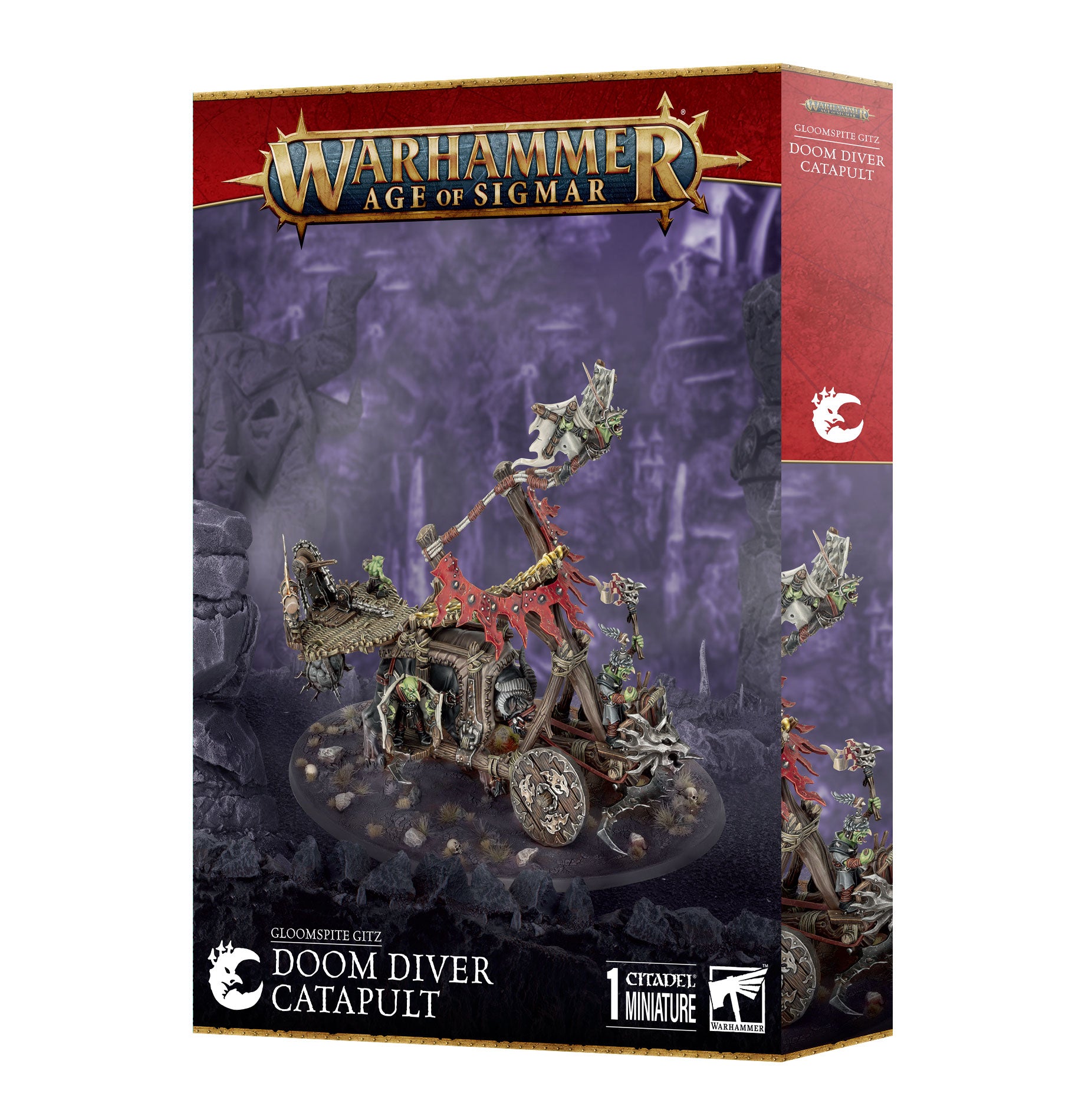 GLOOMSPITE GITZ: DOOM DIVER CATAPULT Gloomspite Gitz Games Workshop | Red Claw Gaming