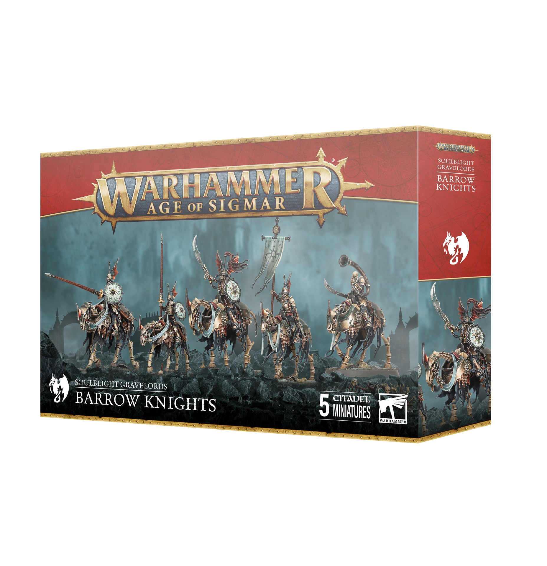 SOULBLIGHT GRAVELORDS: BARROW KNIGHTS Soulblight Gravelords Games Workshop Trade | Red Claw Gaming