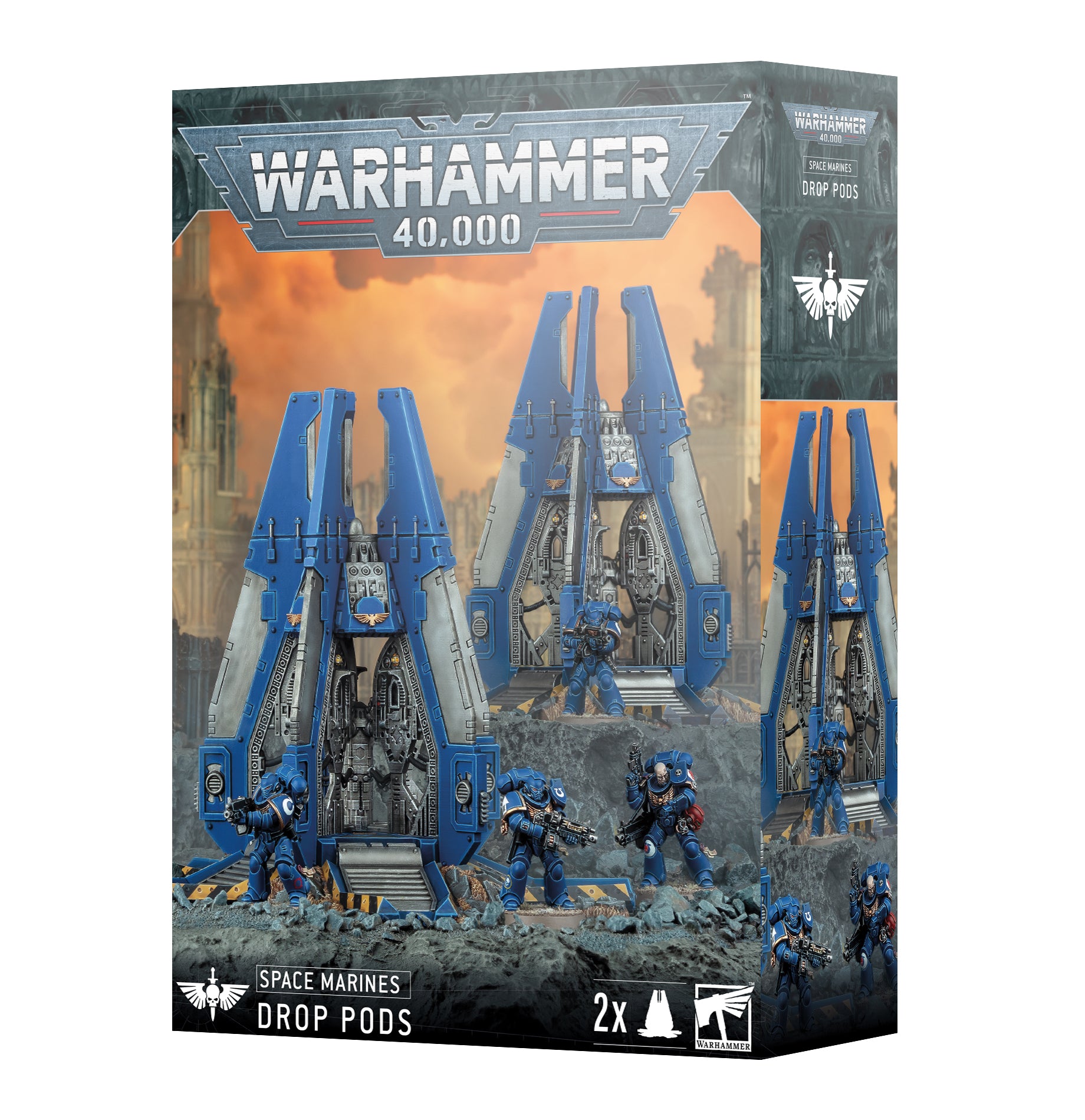 SPACE MARINES: DROP PODS Space Marines Games Workshop | Red Claw Gaming