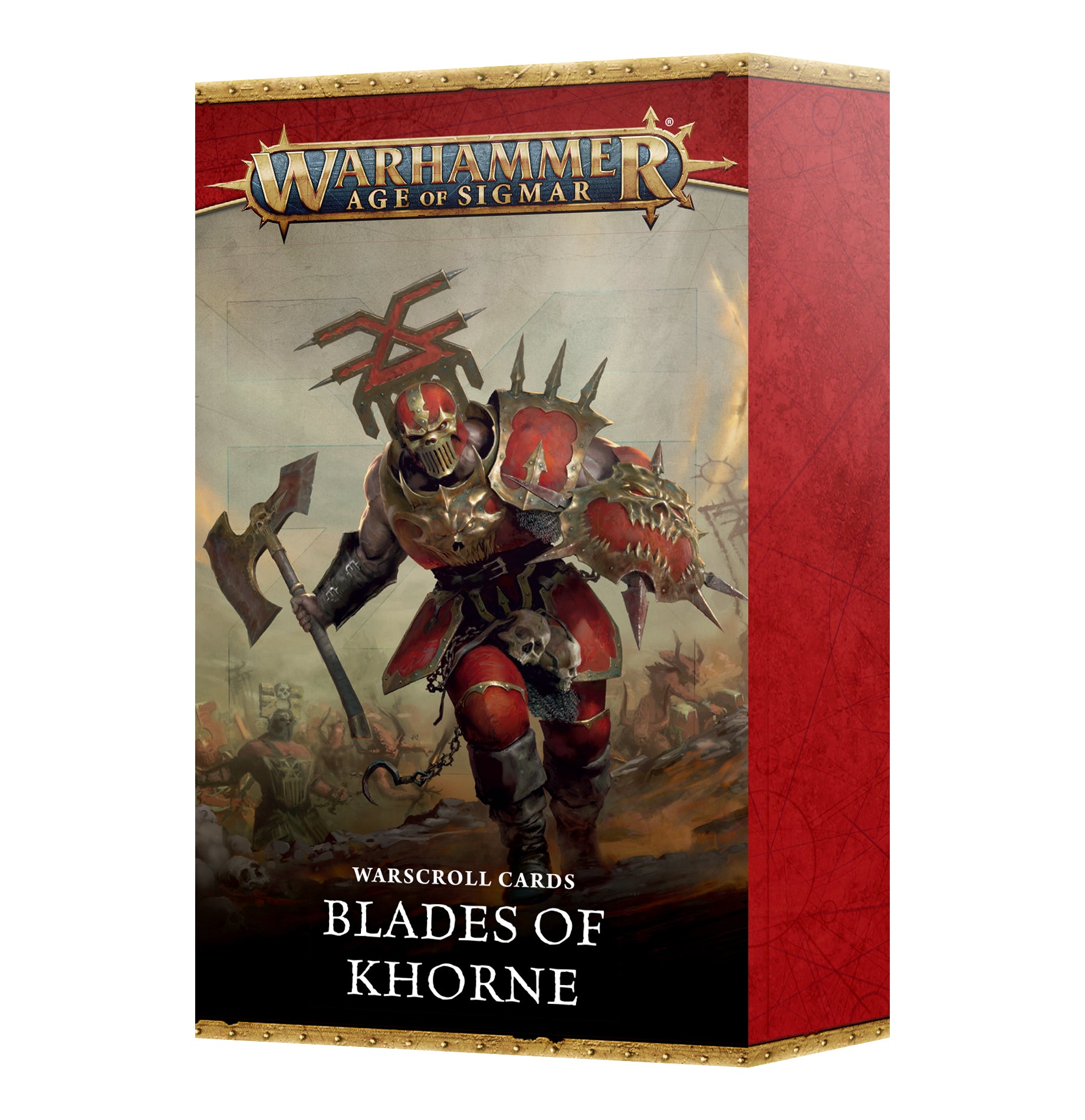 WARSCROLL CARDS: BLADES OF KHORNE (ENG) Blades of Khorne Games Workshop | Red Claw Gaming