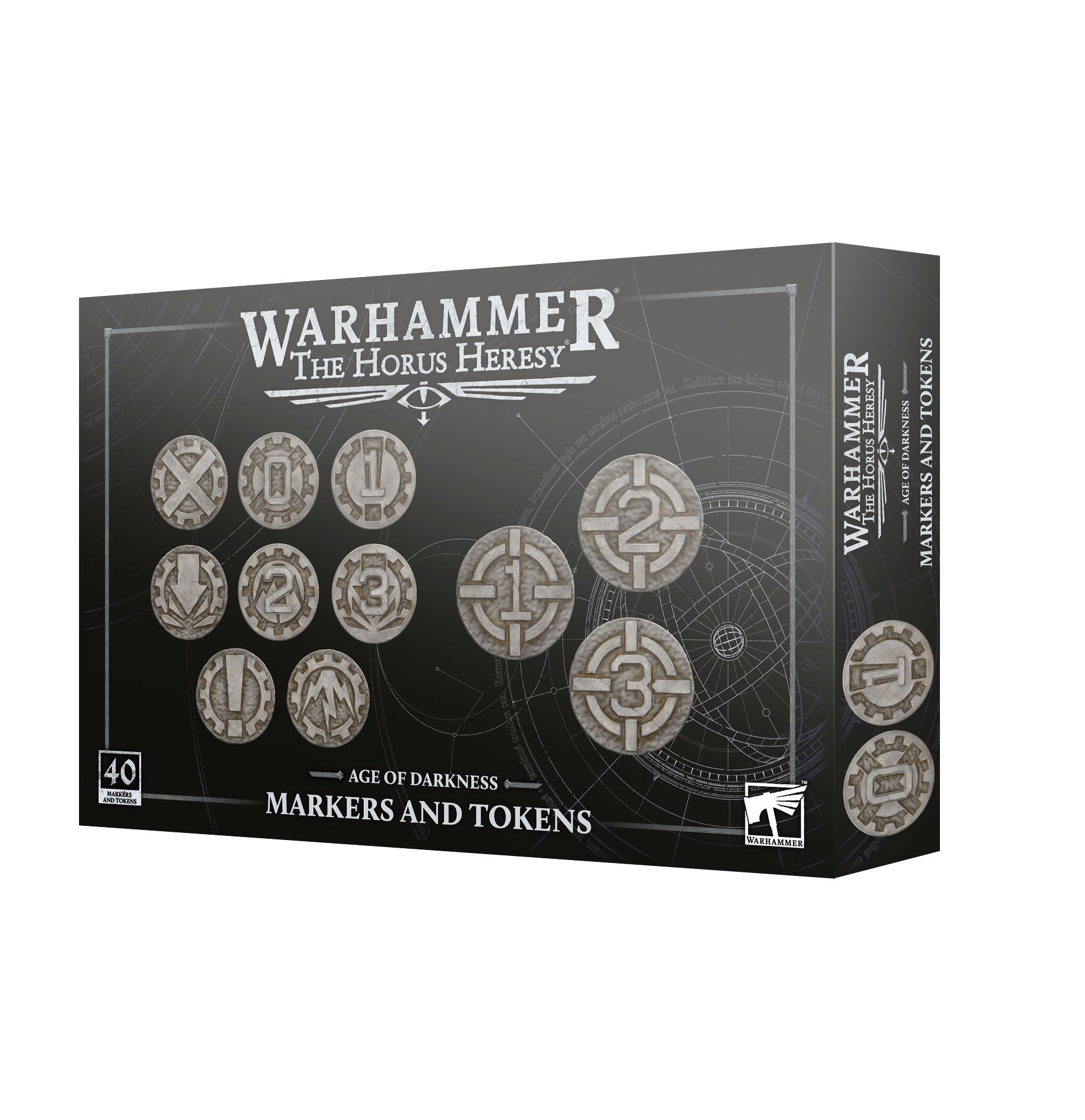 AGE OF DARKNESS: MARKERS AND TOKENS Horus Heresy Games Workshop Trade | Red Claw Gaming