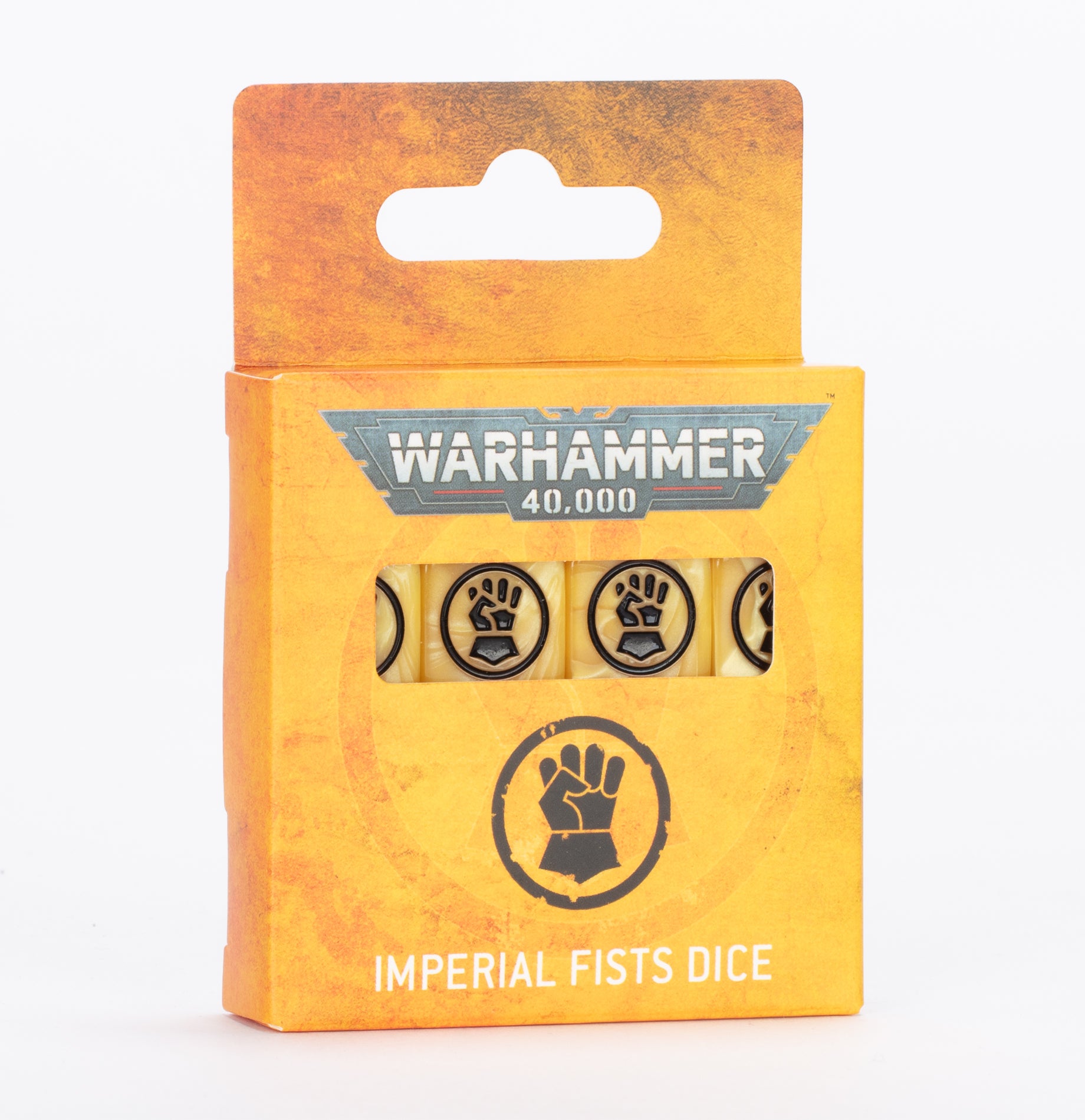WARHAMMER 40000: IMPERIAL FISTS DICE Imperial Fists Games Workshop | Red Claw Gaming