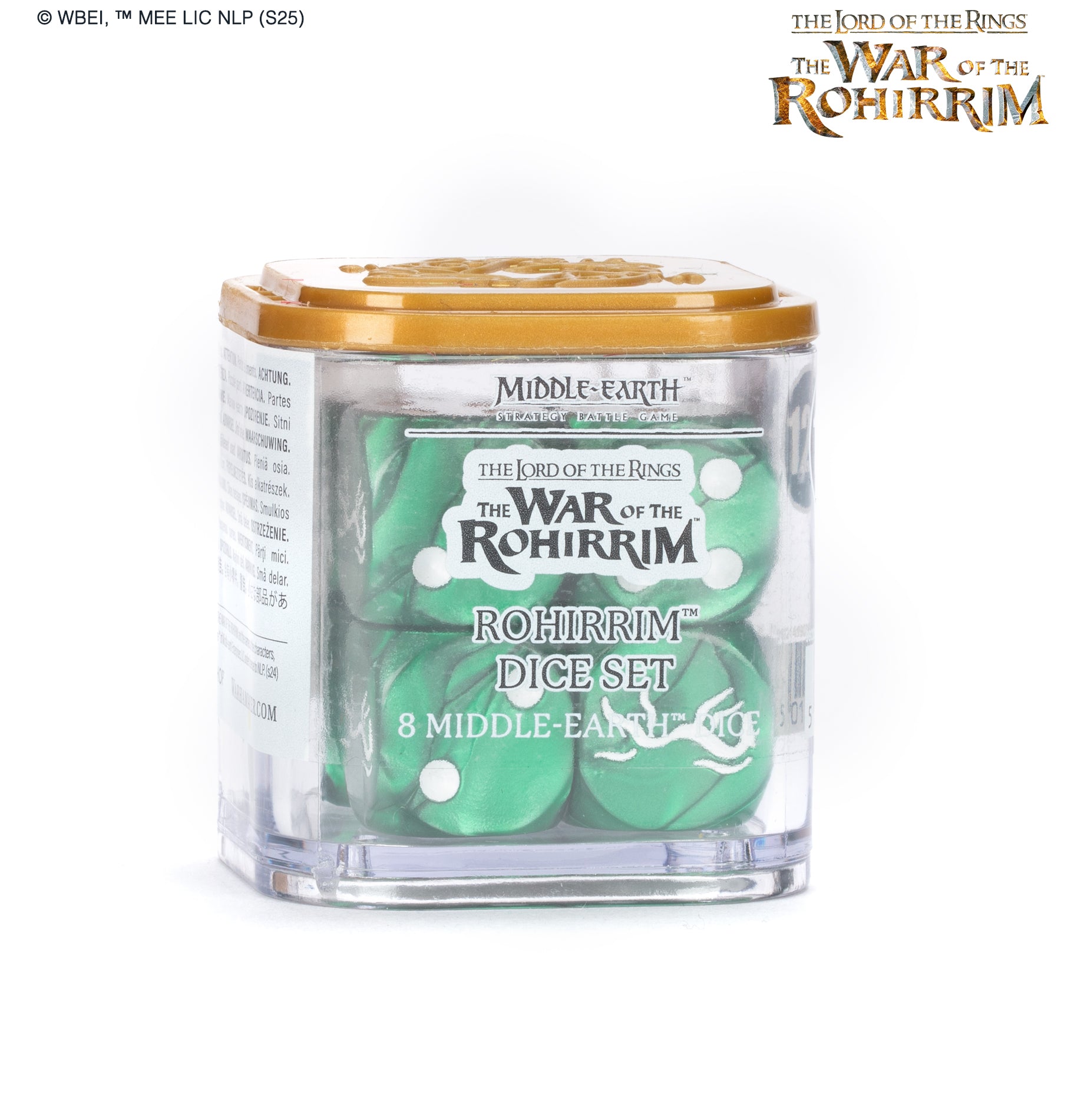 MIDDLE-EARTH STRATEGY BATTLE GAME: ROHIRRIM DICE SET Lord of the Rings Games Workshop | Red Claw Gaming