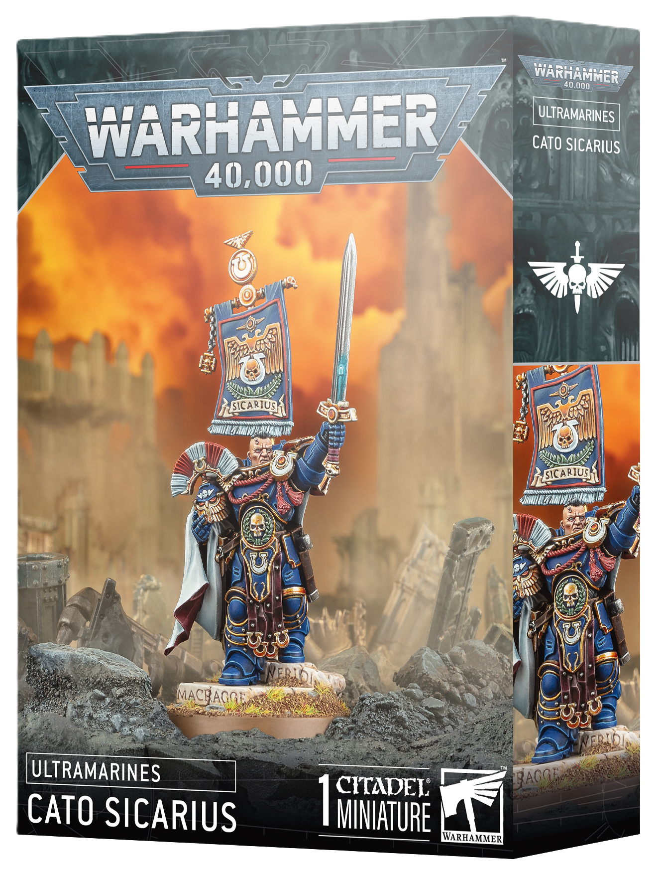 ULTRAMARINES: CATO SICARIUS Space Marines Games Workshop | Red Claw Gaming