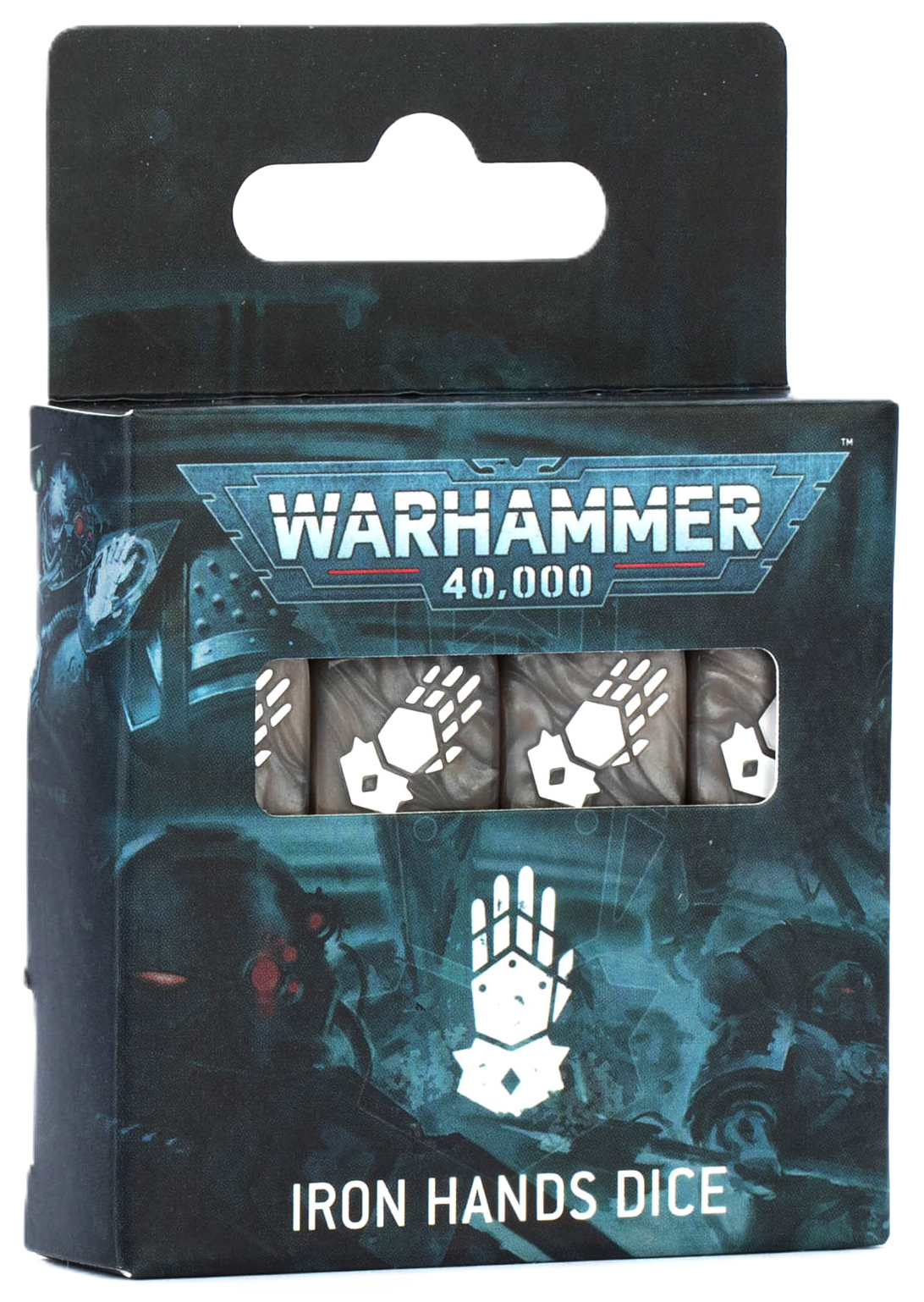 WARHAMMER 40000: IRON HANDS DICE Iron Hands Games Workshop | Red Claw Gaming