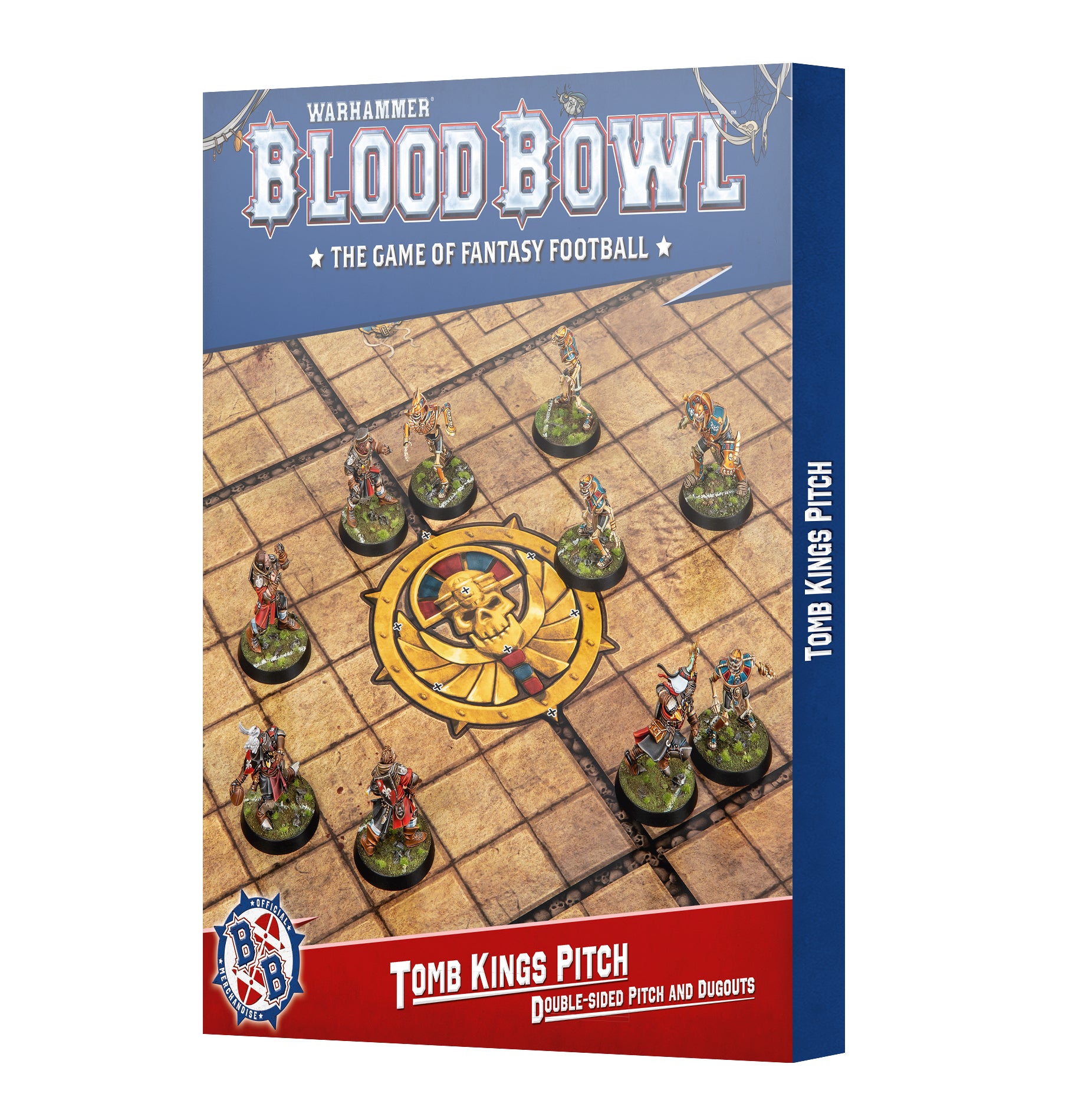 B/BOWL: TOMB KINGS TEAM PITCH & DUGOUTS Blood Bowl Games Workshop Trade | Red Claw Gaming