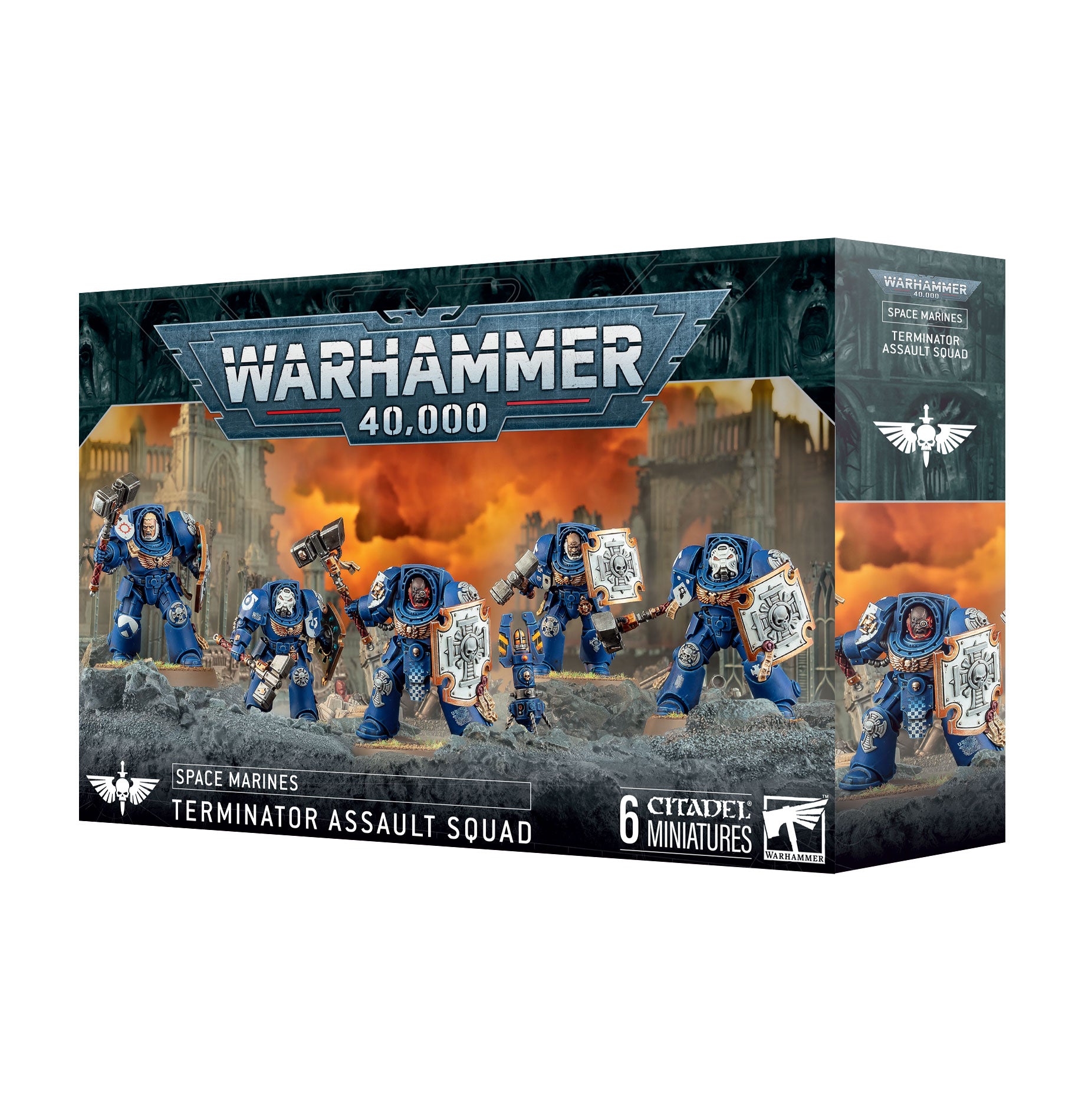 SPACE MARINES: TERMINATOR ASSAULT SQUAD Games Workshop Games Workshop | Red Claw Gaming