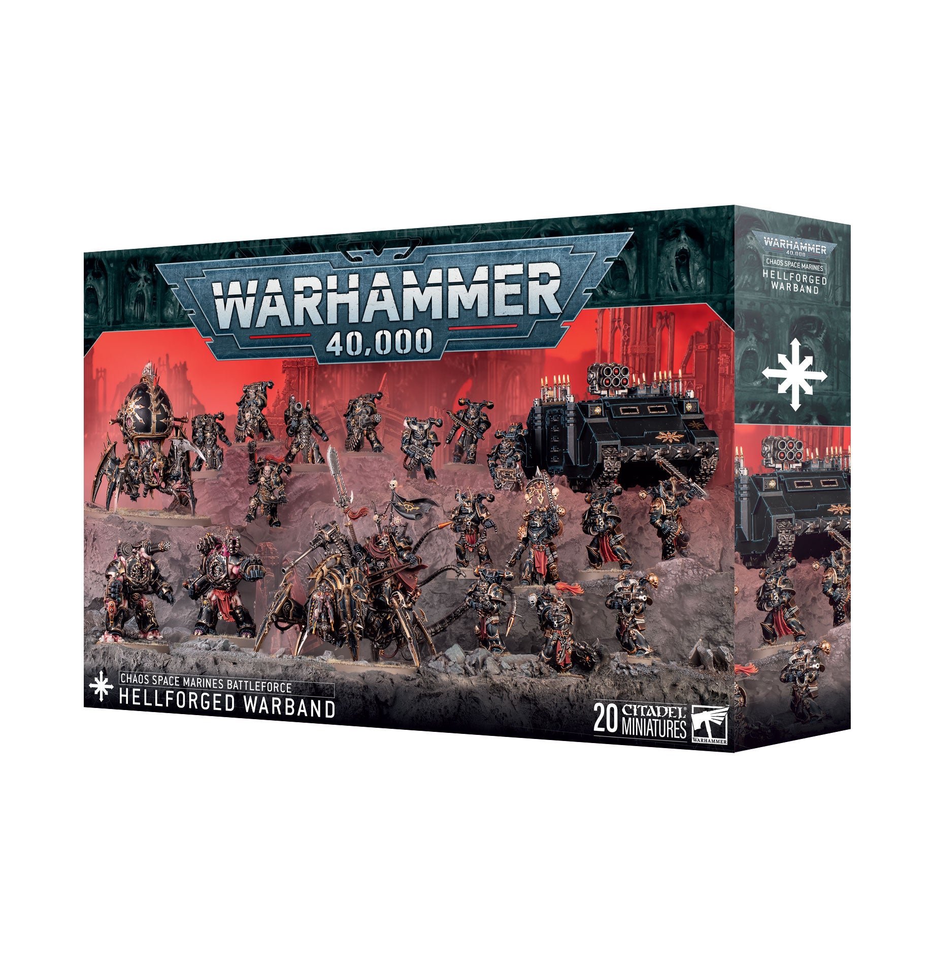 CHAOS SPACE MARINES: HELLFORGED WARBAND Games Workshop Games Workshop | Red Claw Gaming