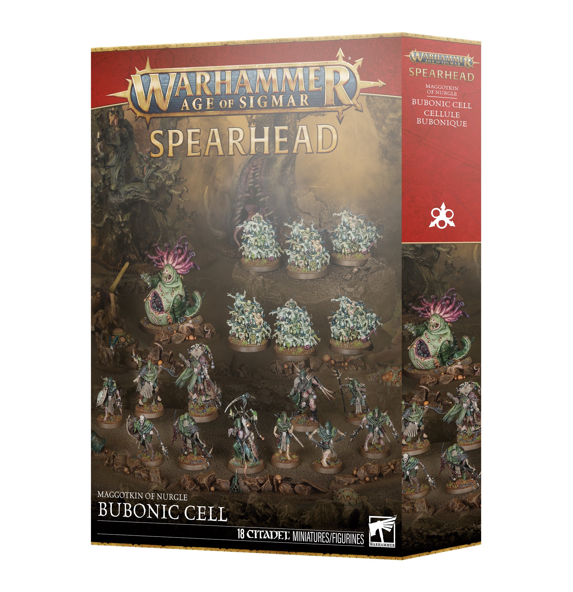 SPEARHEAD: MAGGOTKIN OF NURGLE: BUBONIC CELL Maggotkin of Nurgle Games Workshop Trade | Red Claw Gaming