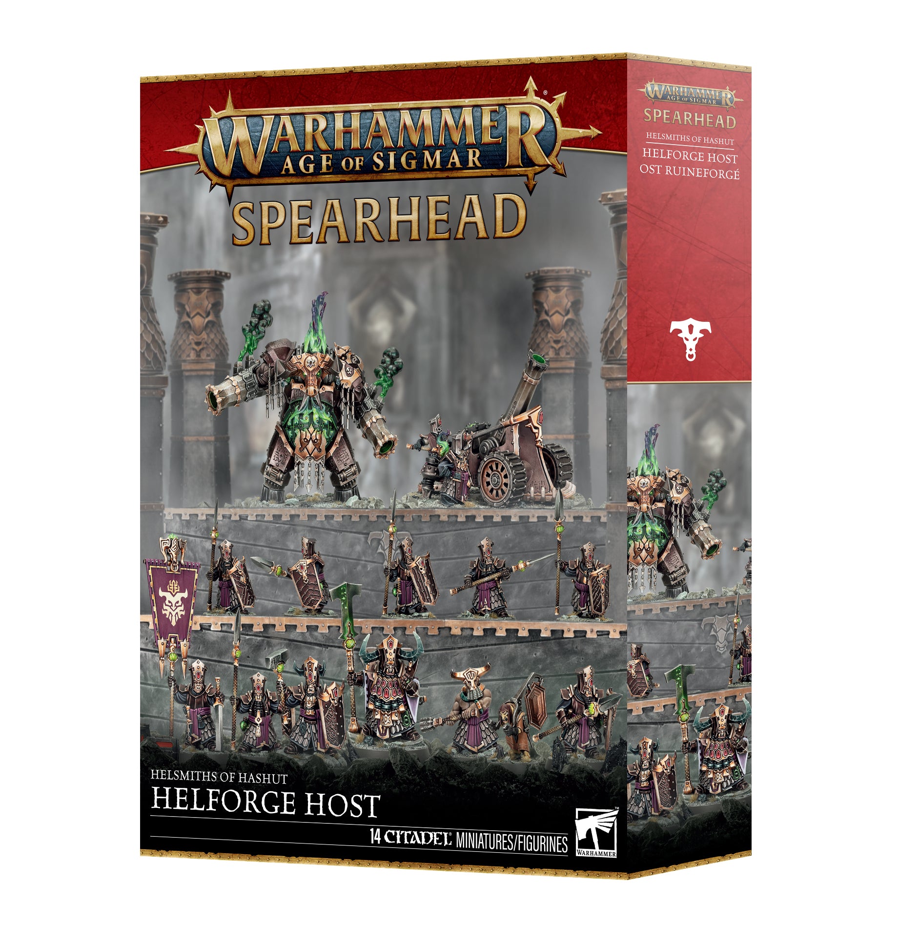 SPEARHEAD: HELSMITH OF HASHUT: HELFORGE HOST Maggotkin of Nurgle Games Workshop Trade | Red Claw Gaming