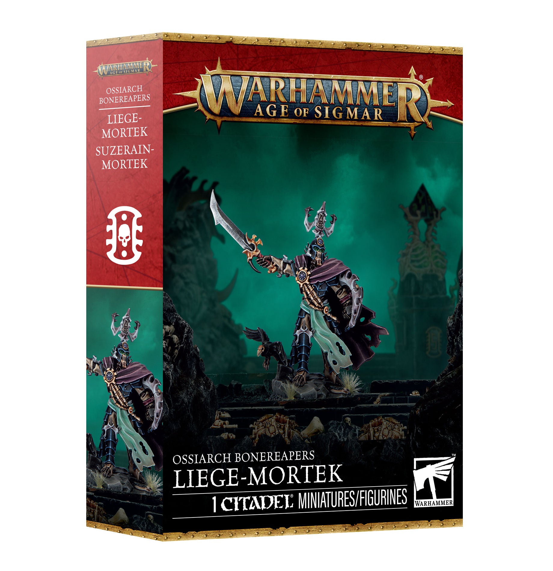 OSSIARCH BONEREAPERS: LIEGE-MORTEK Ossiarch Bonereapers Games Workshop | Red Claw Gaming