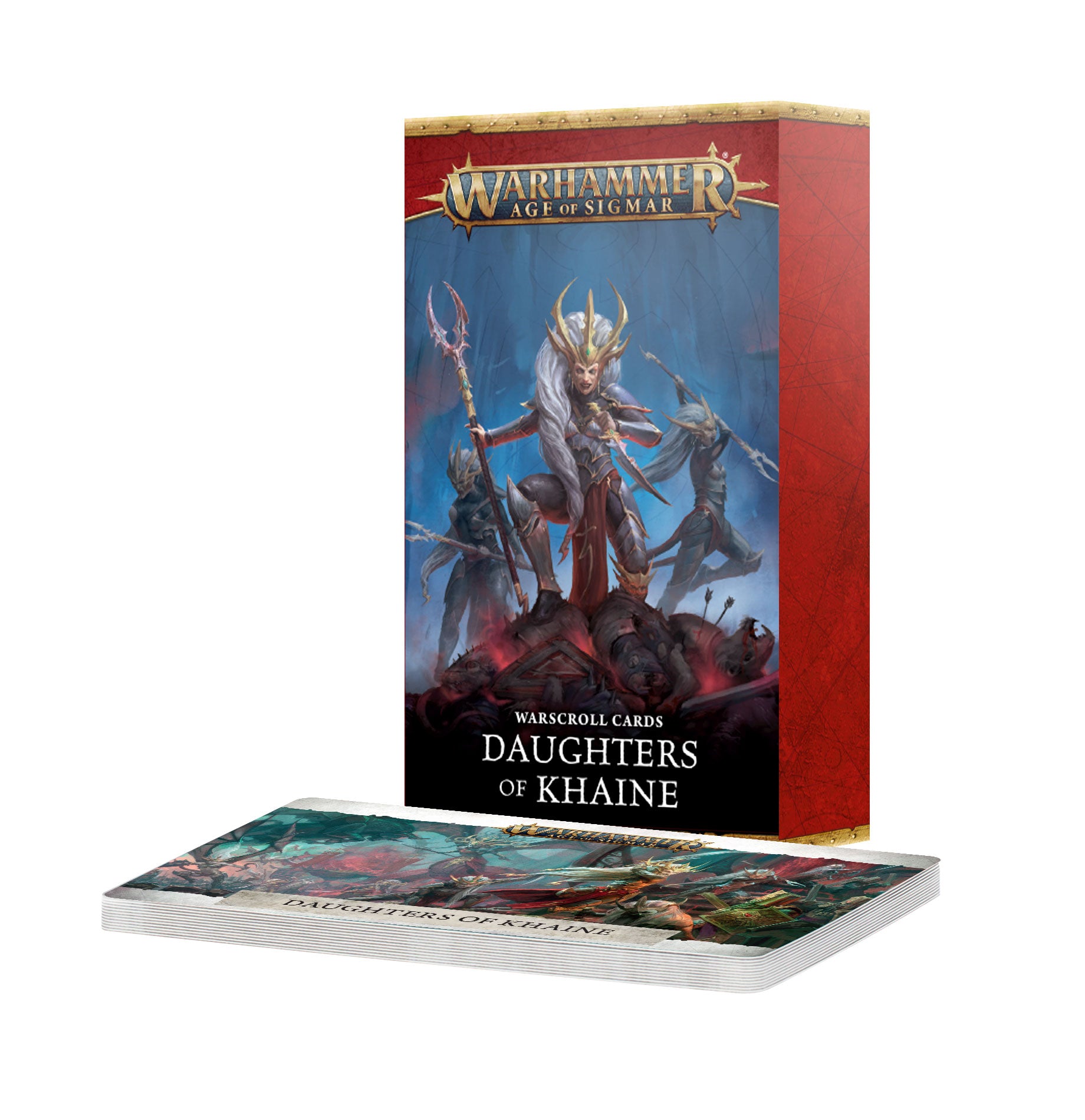 WARSCROLL CARDS: DAUGHTERS OF KHAINE ENG Games Workshop Games Workshop Trade | Red Claw Gaming