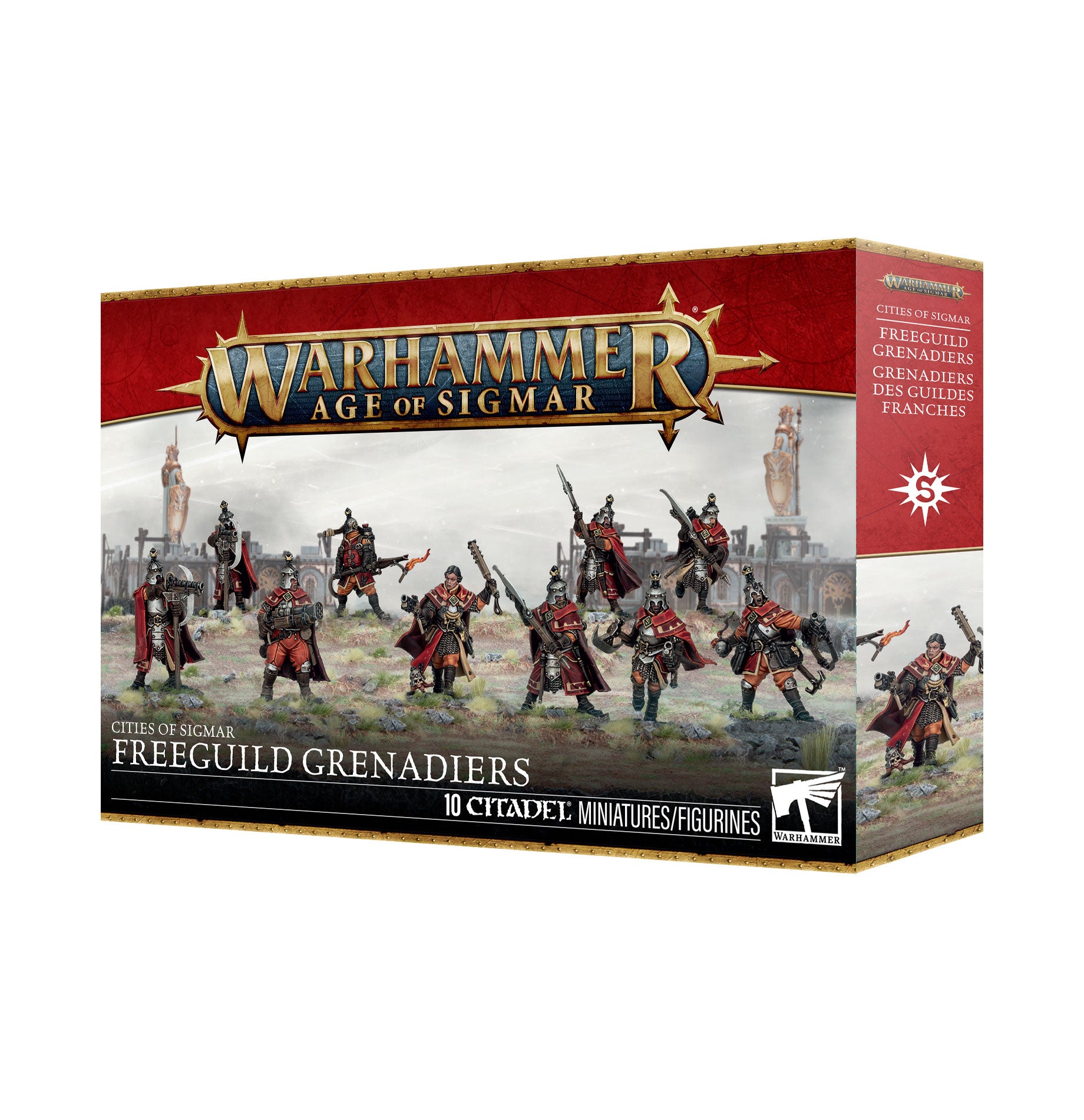CITIES OF SIGMAR: FREEGUILD GRENADIERS Cities of Sigmar Games Workshop Trade | Red Claw Gaming