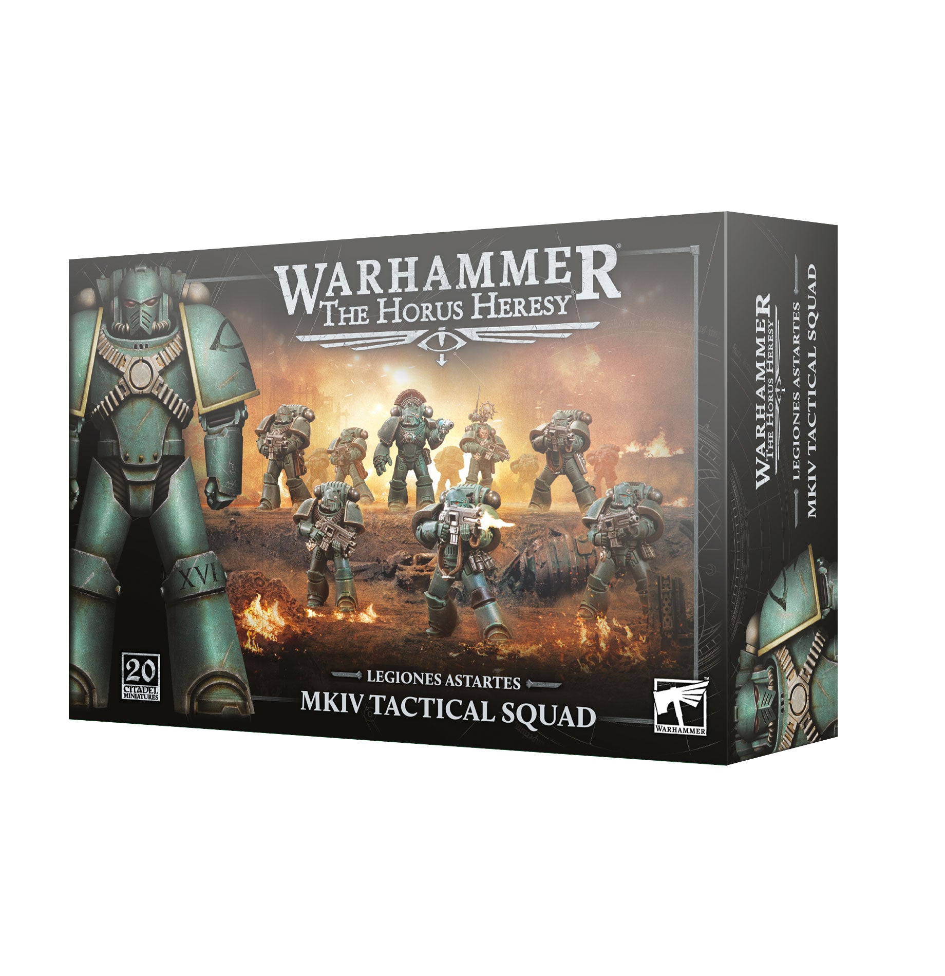 LEGIONES ASTARTES: MKIV TACTICAL SQUAD | Red Claw Gaming