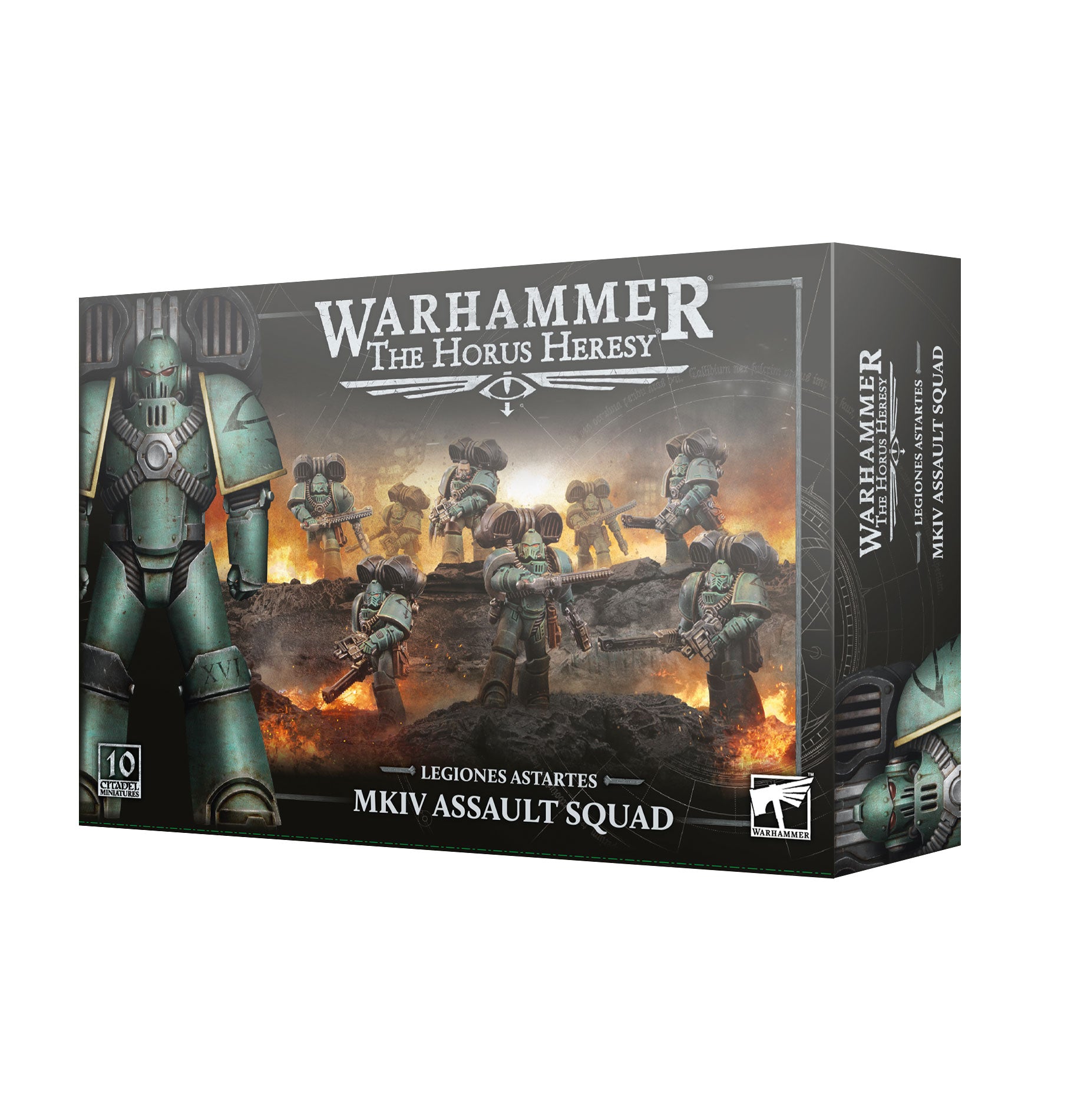 LEGIONES ASTARTES: MKIV ASSAULT SQUAD | Red Claw Gaming