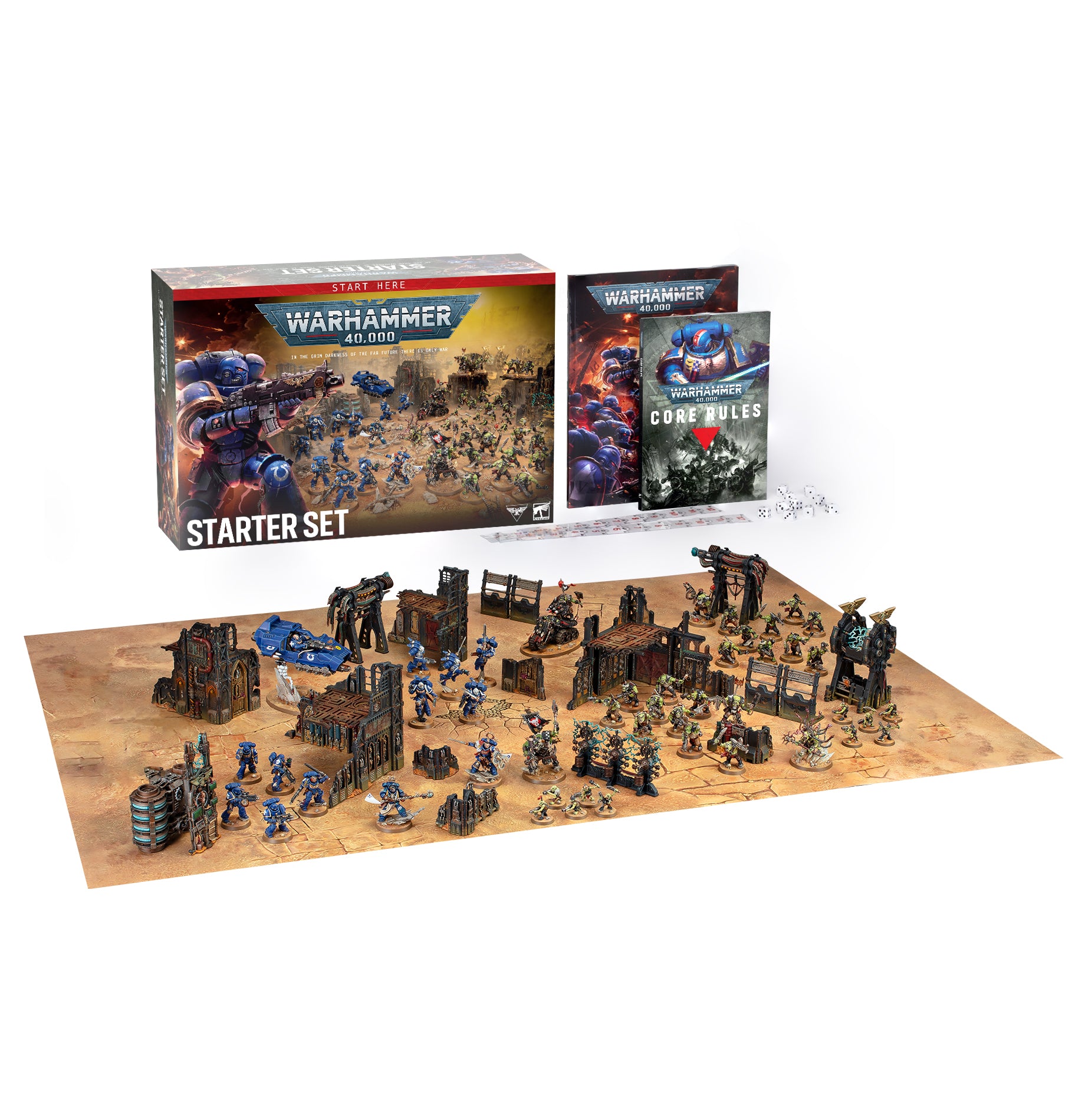 WARHAMMER 40000: STARTER SET (ENGLISH) | Red Claw Gaming
