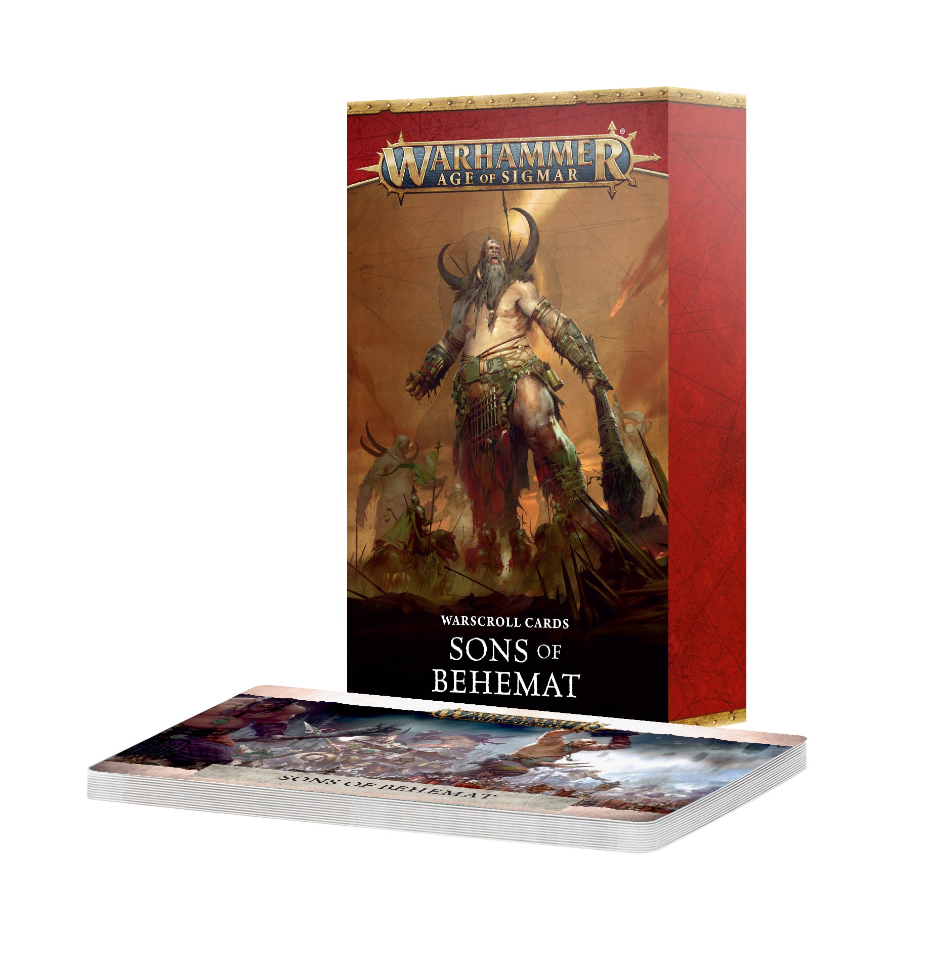 WARSCROLL CARDS: SONS OF BEHEMAT (ENG) | Red Claw Gaming