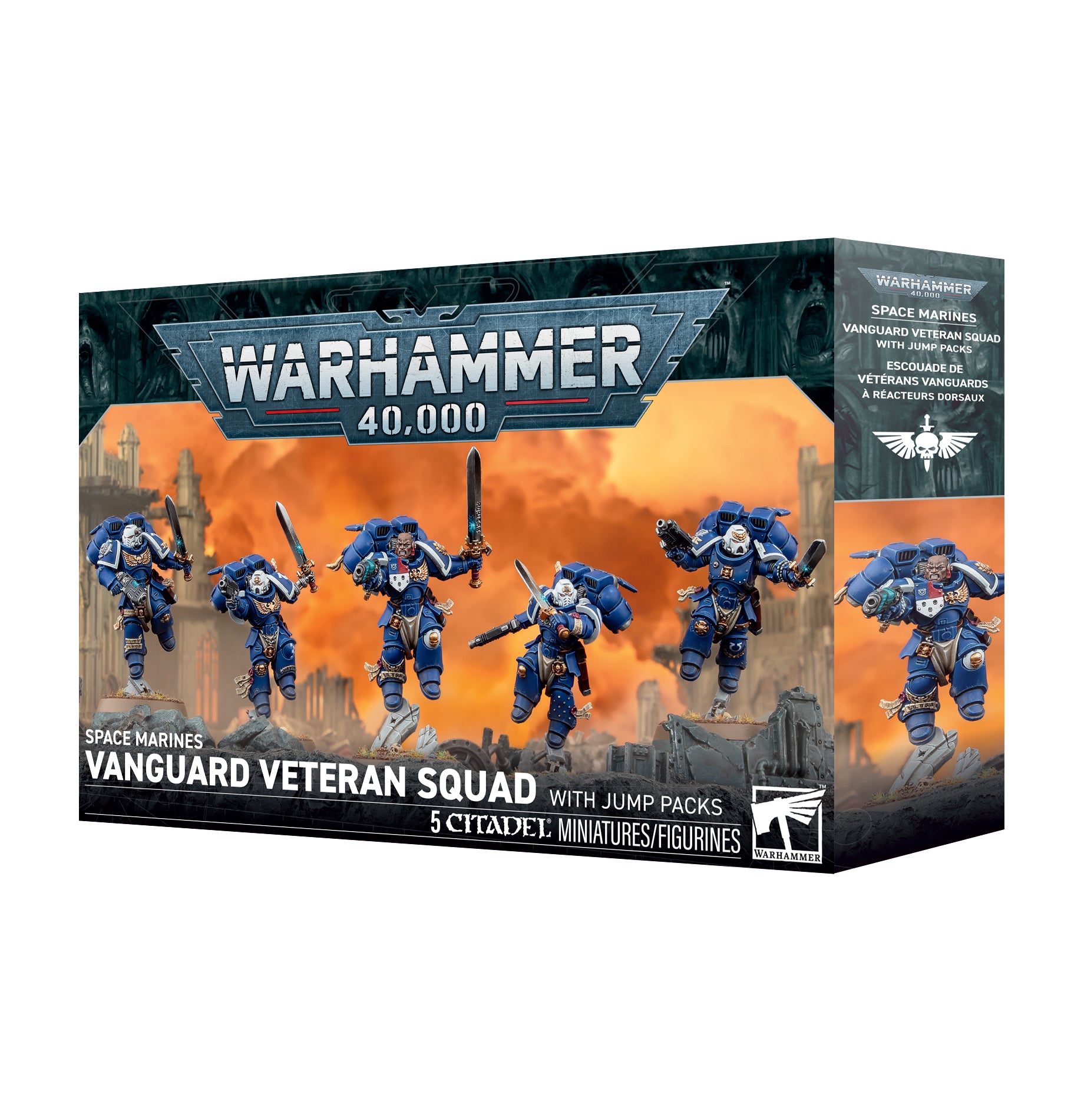 SPACE MARINES: VANGUARD VETERAN SQUAD WITH JUMP PACKS | Red Claw Gaming