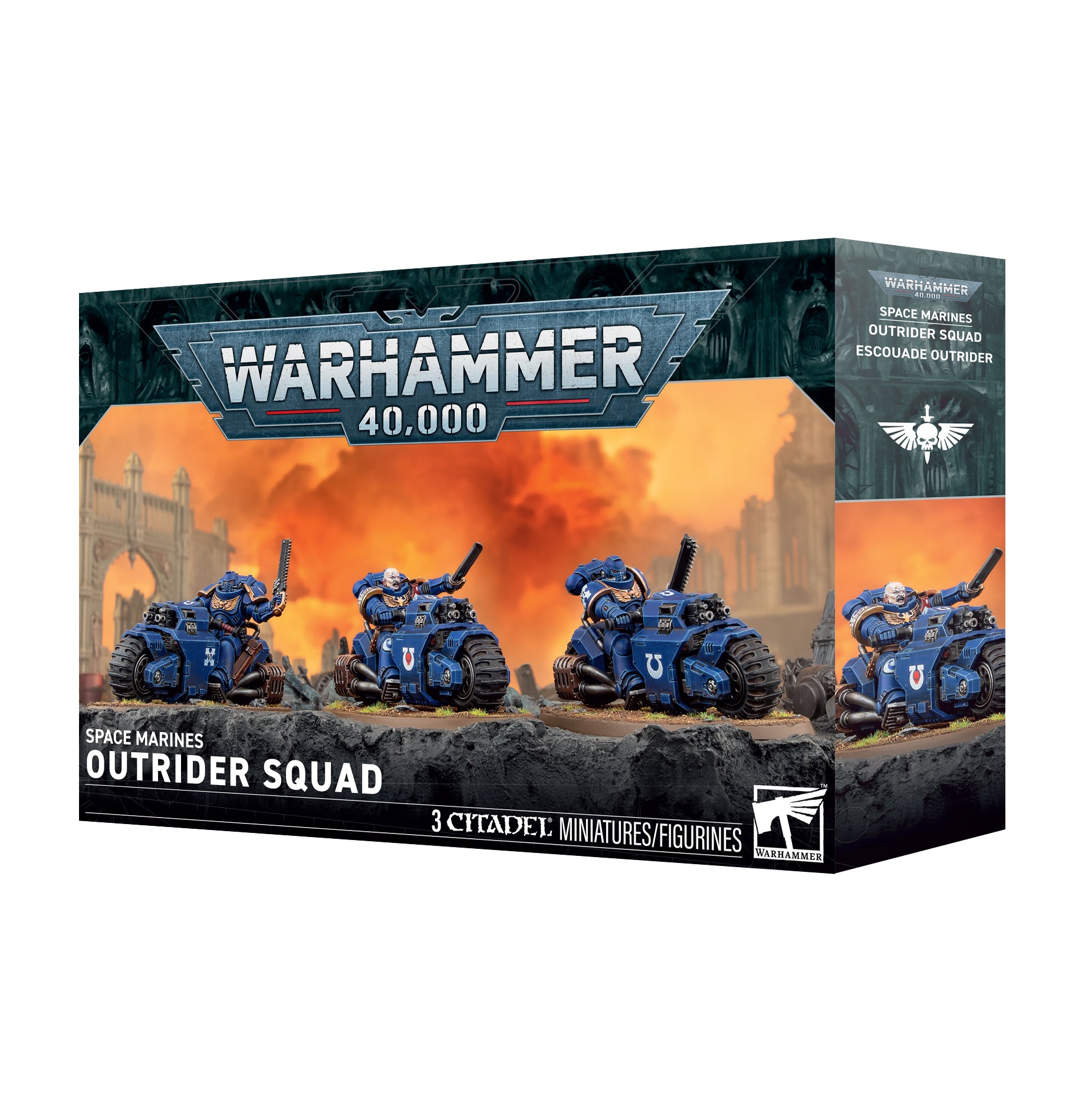 SPACE MARINES: OUTRIDER SQUAD Space Marines Games Workshop Trade | Red Claw Gaming
