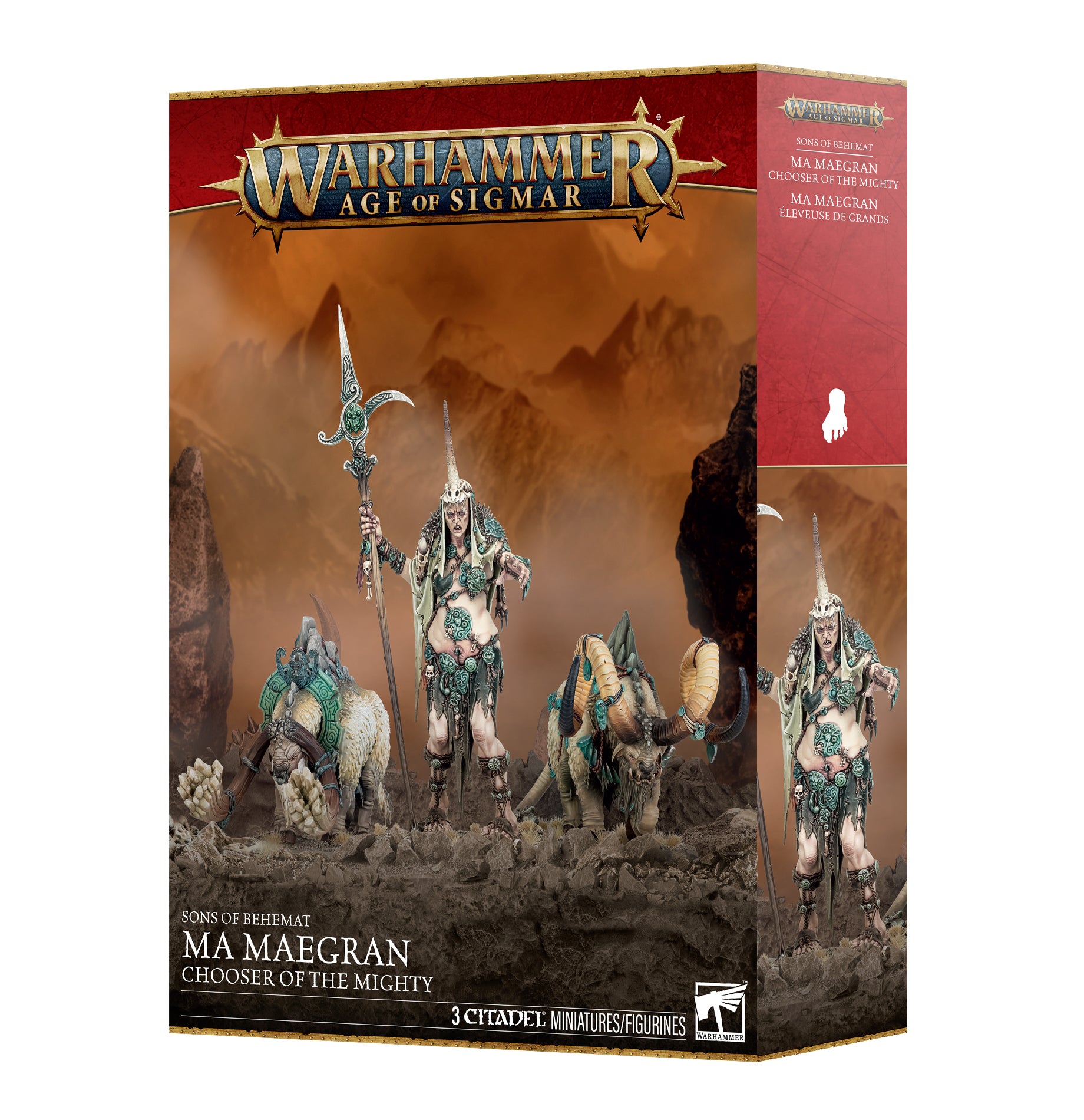 SONS OF BEHEMAT: MA MAEGRAN CHOOSER OF THE MIGHTY | Red Claw Gaming