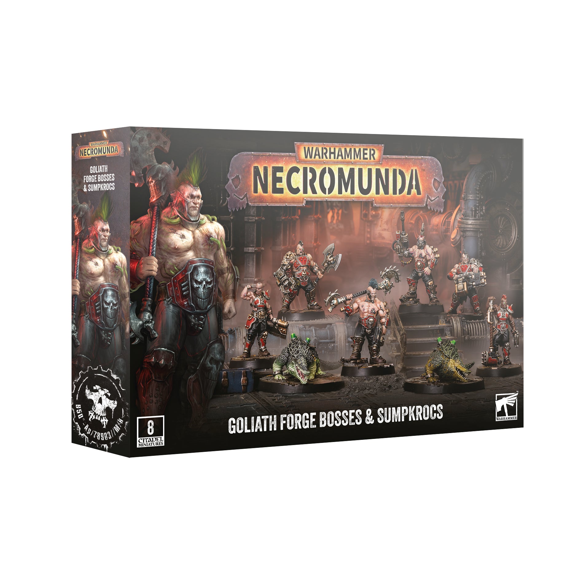 NECROMUNDA: GOLIATH FORGE BOSSES & SUMPKROCS | Red Claw Gaming