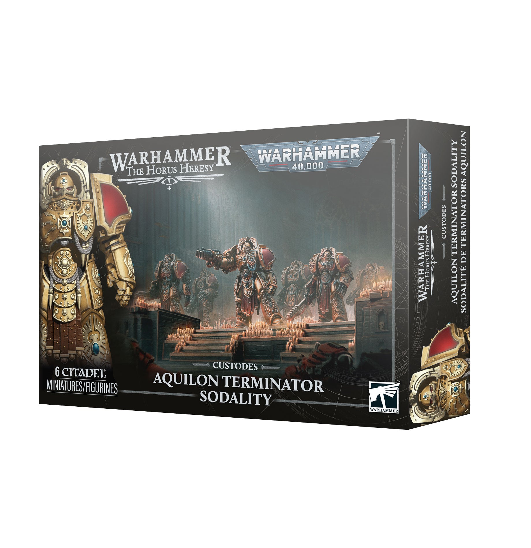 CUSTODES: AQUILON TERMINATOR SODALITY | Red Claw Gaming