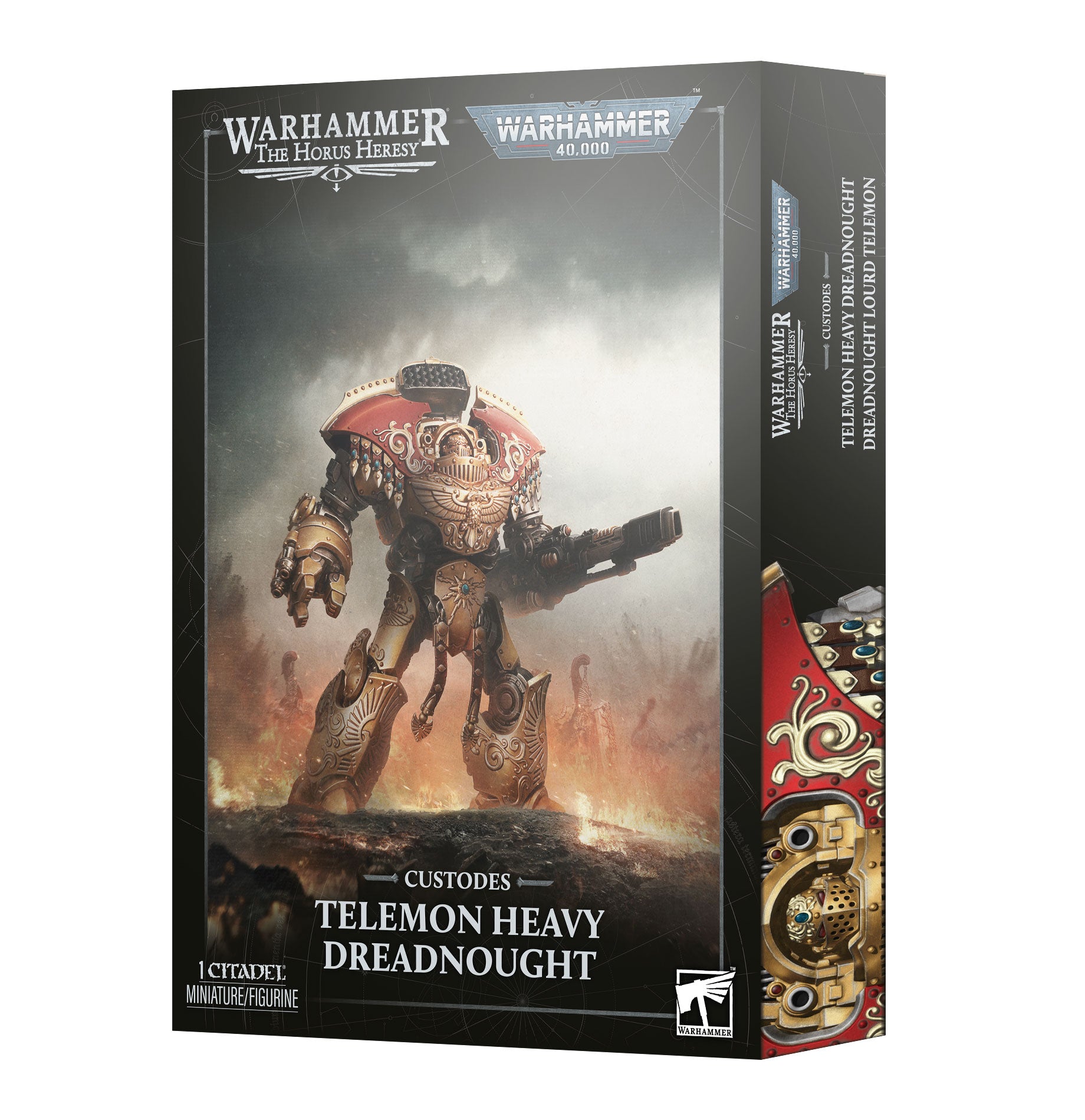 CUSTODES: TELEMON HEAVY DREADNOUGHT | Red Claw Gaming