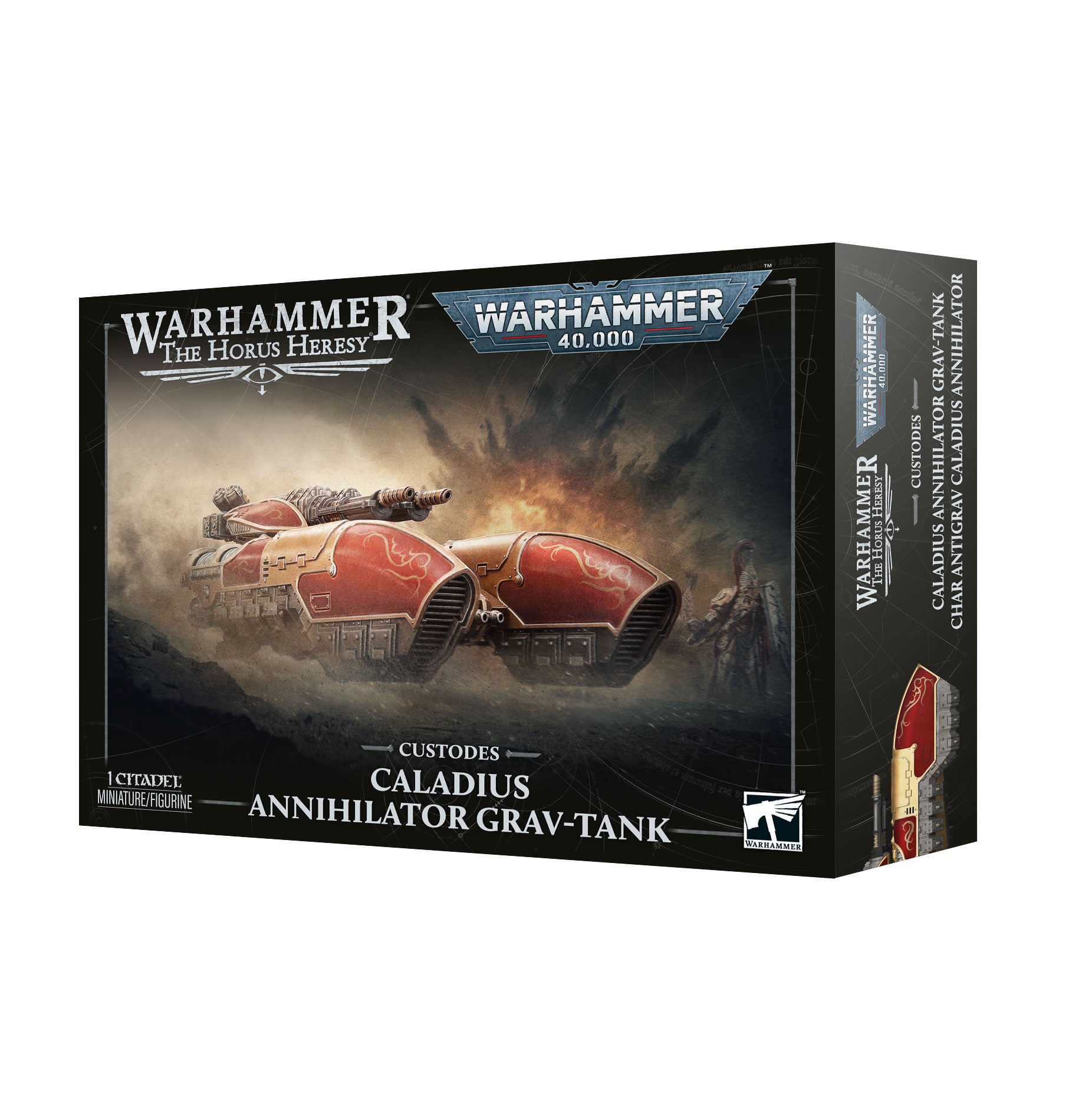 CUSTODES: CALADIUS ANNIHILATOR GRAV-TANK | Red Claw Gaming