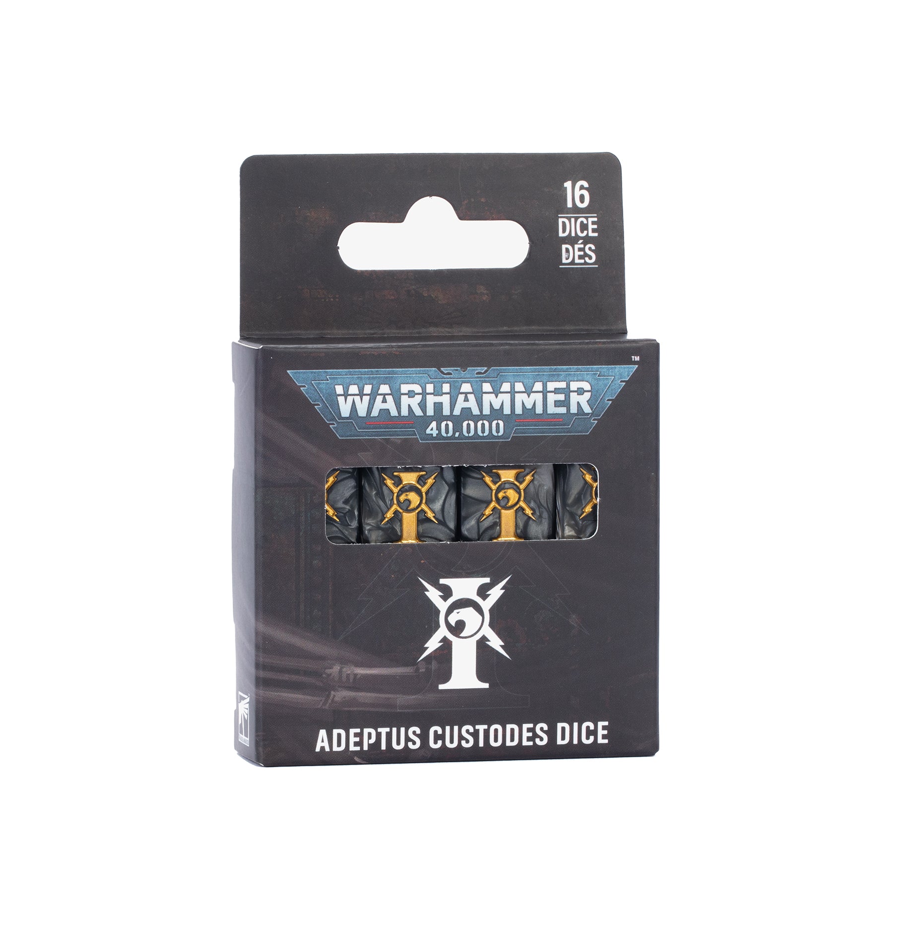 WARHAMMER 40000: ADEPTUS CUSTODES DICE | Red Claw Gaming