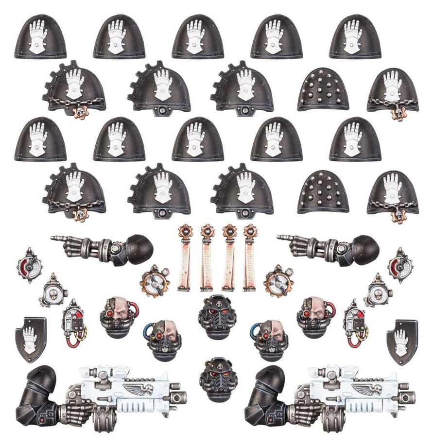 IRON HANDS PRIMARIS UPGRADES & TRANSFERS Iron Hands Games Workshop Trade | Red Claw Gaming