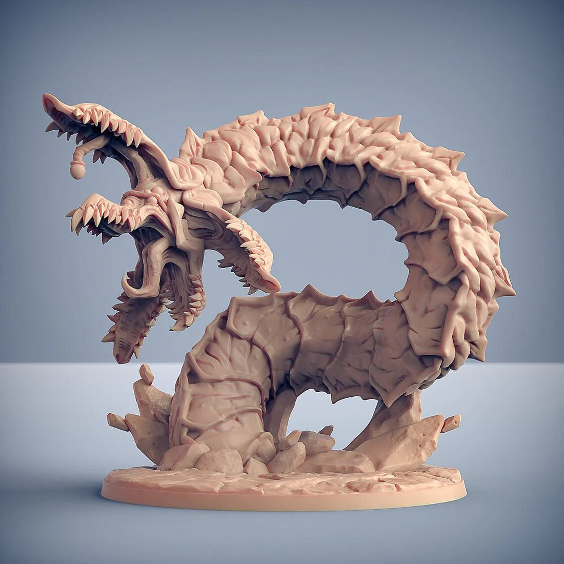 Darkwood Prints - Giant Worm Minatures Darkwood Prints | Red Claw Gaming