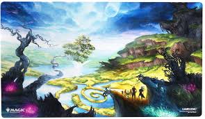 Playmat: Shiny Treatment: Magic: The Gathering - Lorwyn Eclipsed: Evolving Wilds Play Mat Gamegenic | Red Claw Gaming
