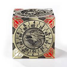 7 Die Spinning Cube D&D Accessory Red Claw Gaming | Red Claw Gaming