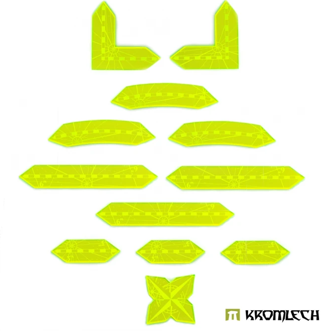 IMPERIAL DEPLOYMENT ZONE MARKERS SET - GREEN Miniatures Kromlech    | Red Claw Gaming