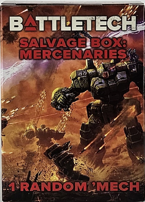 BATTLETECH SALVAGE BOX MERCENARIES Battletech Catalyst | Red Claw Gaming