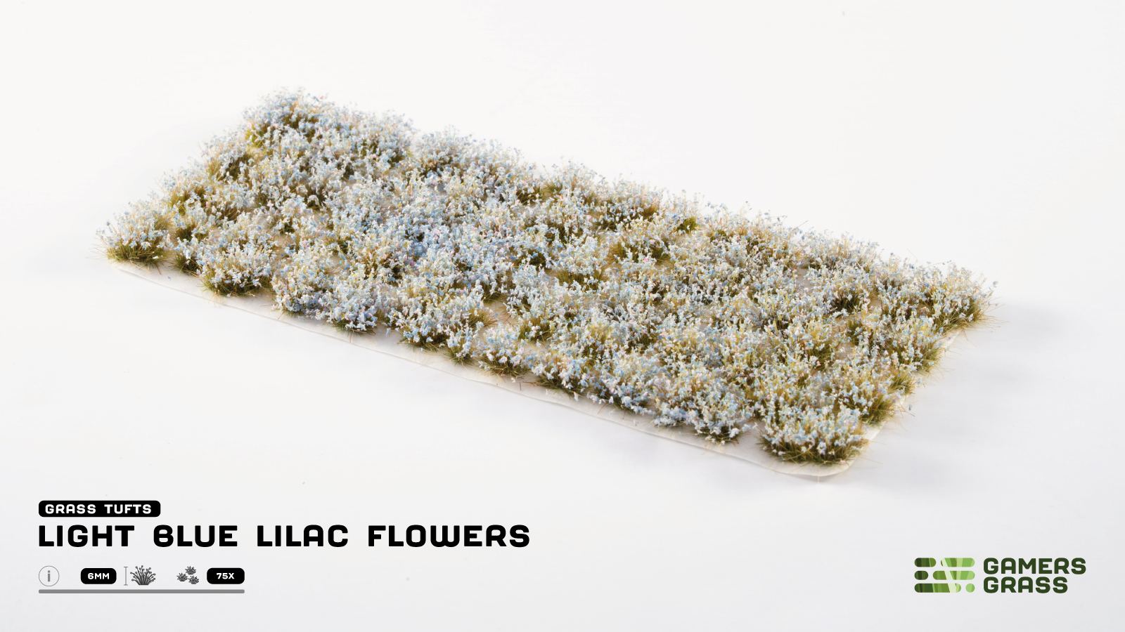 Light Blue Lilac Flowers Gamers Grass Gamers Grass | Red Claw Gaming