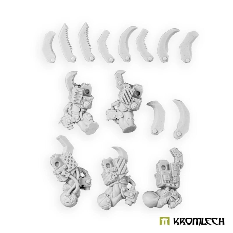 Orc Greatcoat Boss Right Crushers Minatures Kromlech | Red Claw Gaming