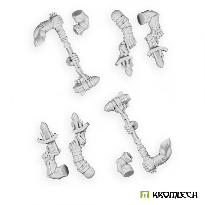 ORC TANK HUNTERS ROKKET PISTOLS AND HAMMERS Minatures Kromlech    | Red Claw Gaming