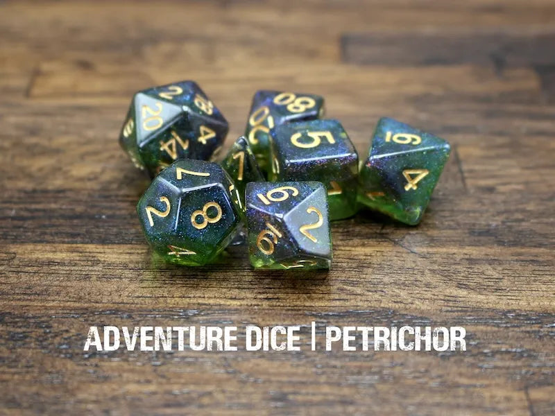 Adventure Dice Petrichor Dice Set Dice & Counters Adventure Dice | Red Claw Gaming