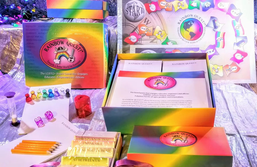 Rainbow Quest Board Game Rainbow Quest | Red Claw Gaming