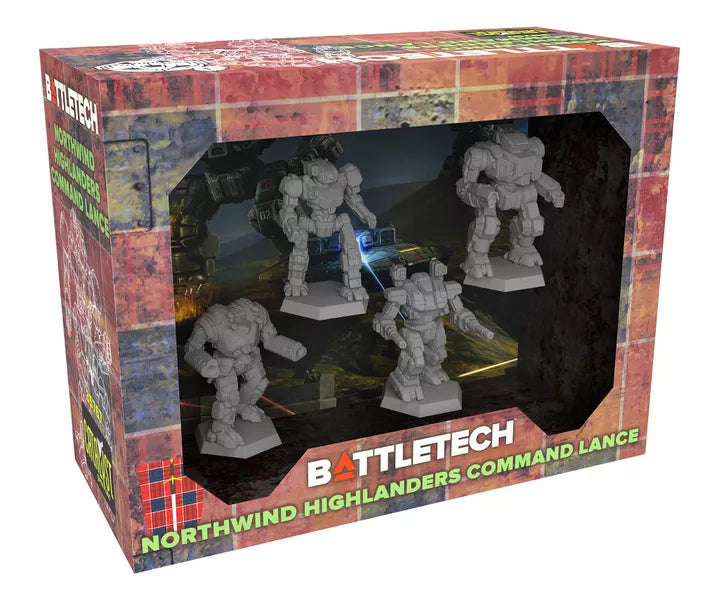 BATTLETECH NORTHWIND HIGHLANDERS COMMAND LANCE Battletech Catalyst    | Red Claw Gaming