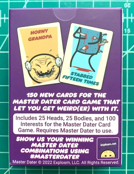 Master Dater: Uncut Expansion Board Game Breaking Games    | Red Claw Gaming