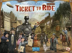 Ticket to Ride Legacy: Legends of the West Board Game Days Of Wonder | Red Claw Gaming
