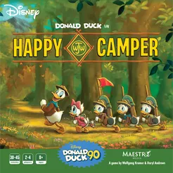 Donald Duck in Happy Camper Board Games Maestra | Red Claw Gaming