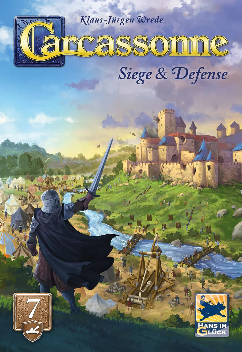 Carcassonne: Exp 7: Siege & Defence (EN) - Refresh | Red Claw Gaming