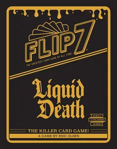 Flip 7 Liquid Death | Red Claw Gaming