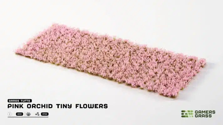 Pink Orchid Tiny Flowers Gamers Grass Gamers Grass | Red Claw Gaming