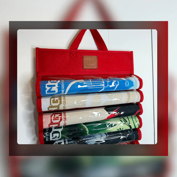 Playmat Sanctuary - Red MTG Accessory Nerd Gear | Red Claw Gaming