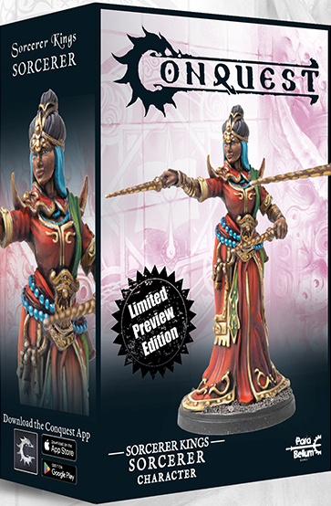 CONQUEST: SORCERER KINGS LIMITED EDITION PREVIEW SCULPT Miniatures Universal DIstribution    | Red Claw Gaming