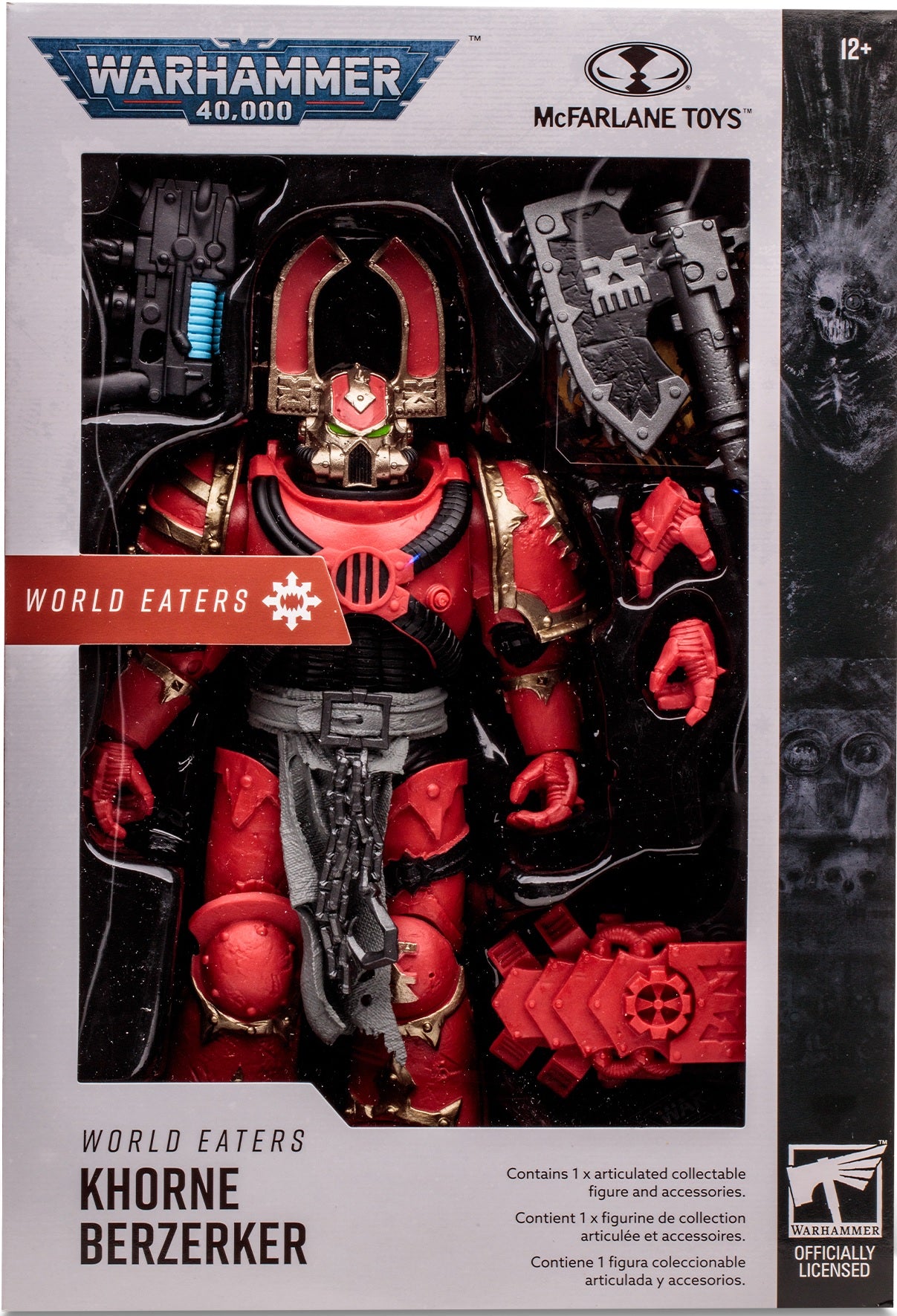 WARHAMMER 40K 7"FIG WV7-WORLD EATERS KHORNE BERZERKER  Red Claw Gaming    | Red Claw Gaming